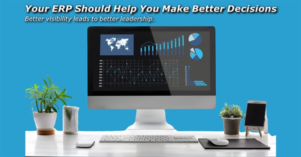 Your ERP Should Help You Make Better Decisions—Not Just Record Transactions