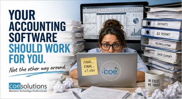 Your Accounting Software Should Work for You. Not the Other Way Around.